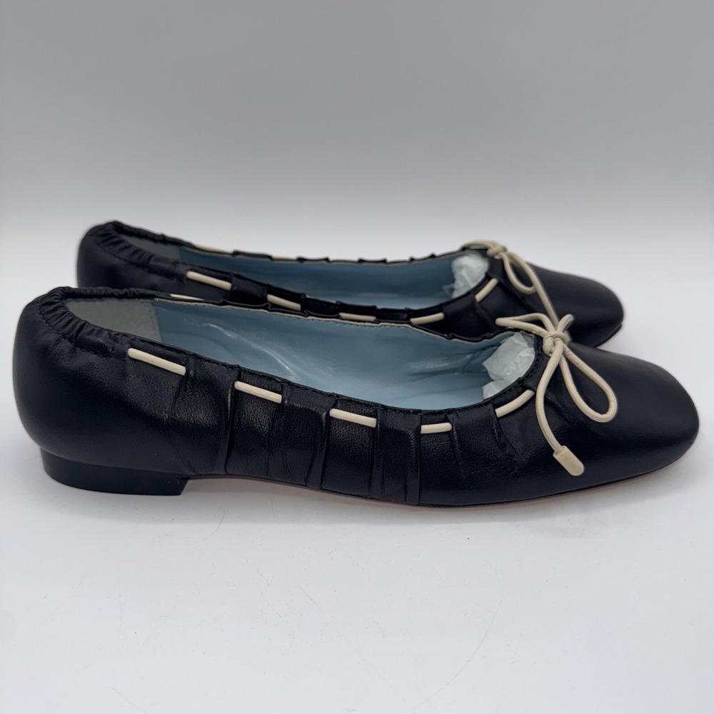 Frances Valentine Loafers Women's Size 7 B Blue Leather Limited Edition Sample - Picture 13 of 14
